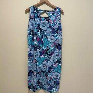 Talbots Plus Jersey Shift Dress